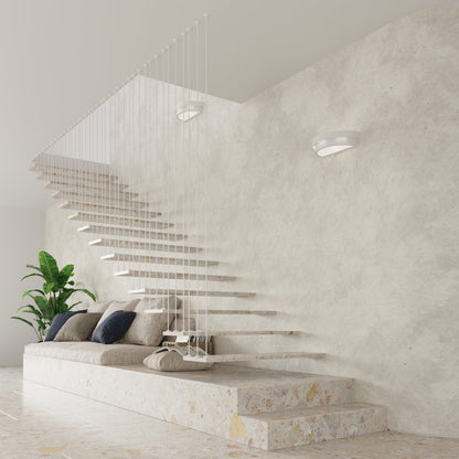 Helios Keramisk Vägglampa - Vit - Modern &amp; Elegant Design - E27