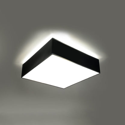 Horus Taklampa - Svart - 2xE27 LED - Modern PVC Armatur