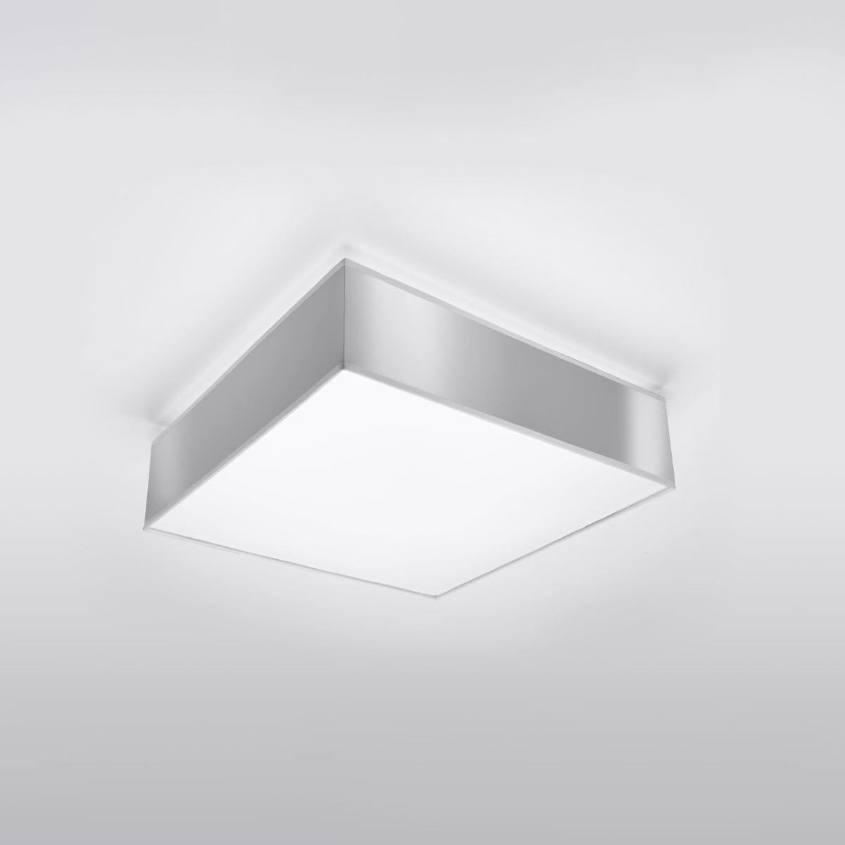 Horus Taklampa - Grå - E27 - 2x15W LED - Modern Design