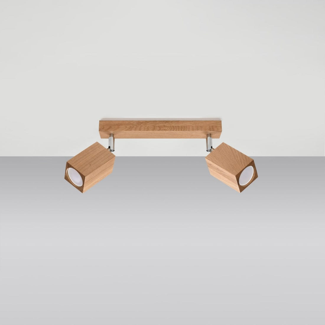 KEKE 2 Eklampa - Minimalistisk Trädesign - Loftstil Belysning - Hållbara och Justerbara Lampa Alternativ