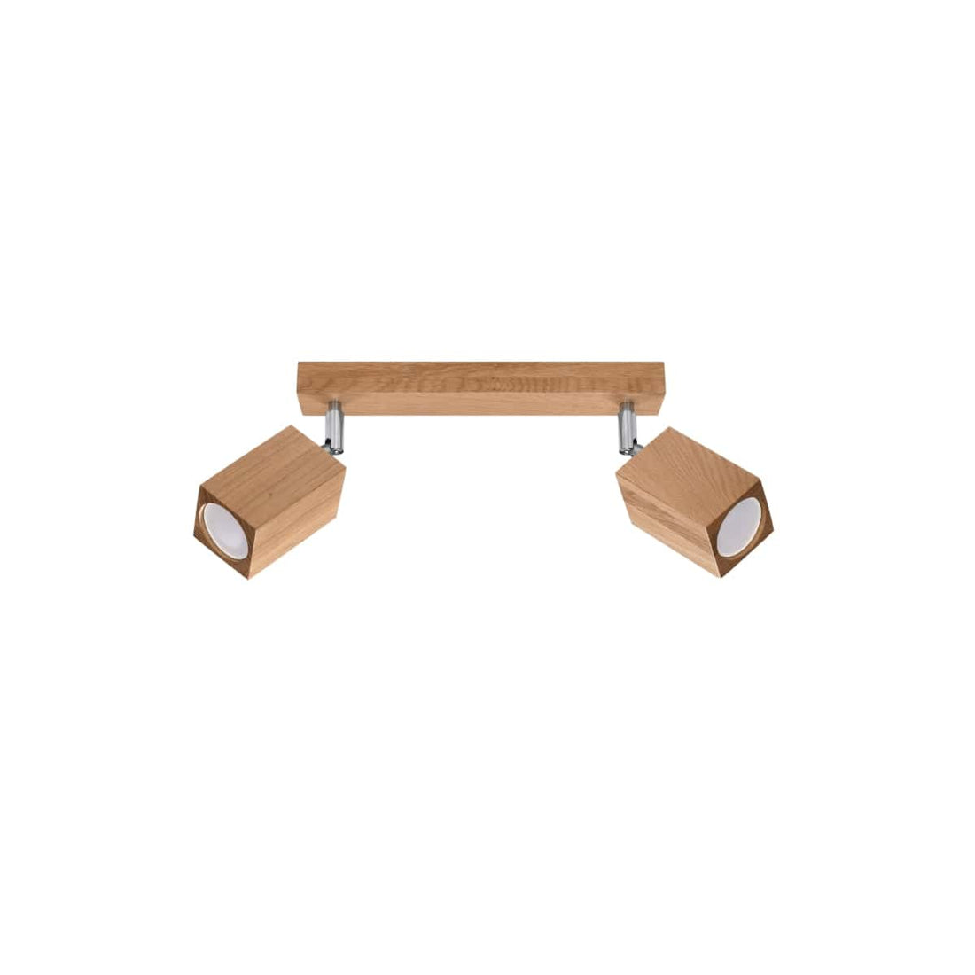 KEKE 2 Eklampa - Minimalistisk Trädesign - Loftstil Belysning - Hållbara och Justerbara Lampa Alternativ