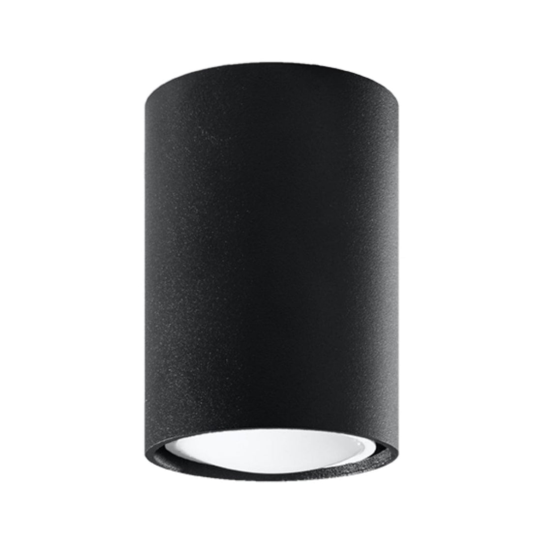 LAGOS 10 Svart Taklampa - Modern Minimalistisk Design - Hållbar Stål - Lätt Installation - GU10 Lampa Kompatibel