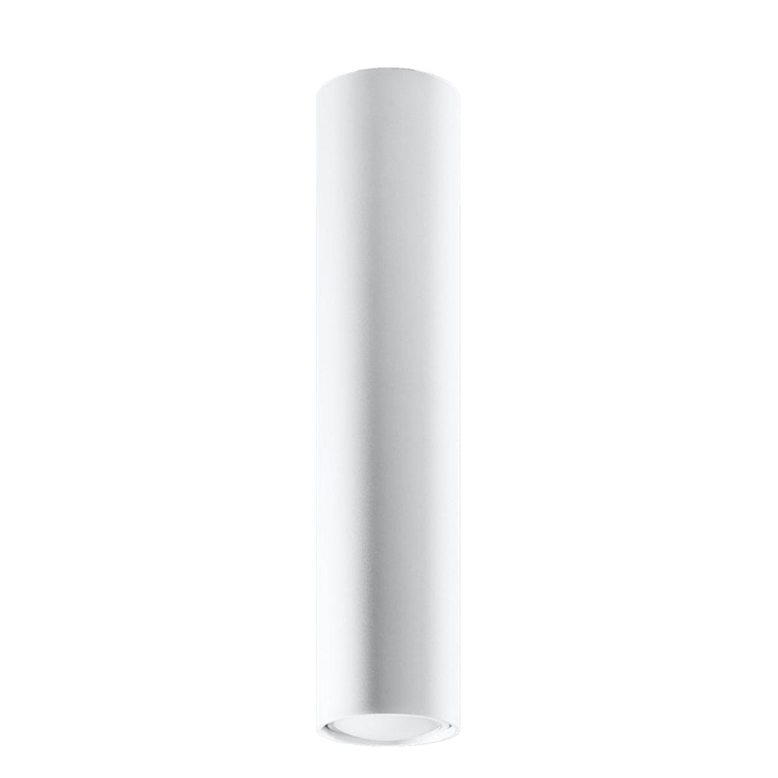 LAGOS 40 Vit Taklampa - Modern Minimalistisk Design - Hållbart Stål - Lätt Installation - GU10 Glödlampa Kompatibel