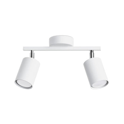 LEMMI 2 Vit Taklampa - Minimalistisk LED-belysning - Hög CRI - Justerbara Armar - Energisnålt - 5-årsgaranti - Modern Inredningsbelysning