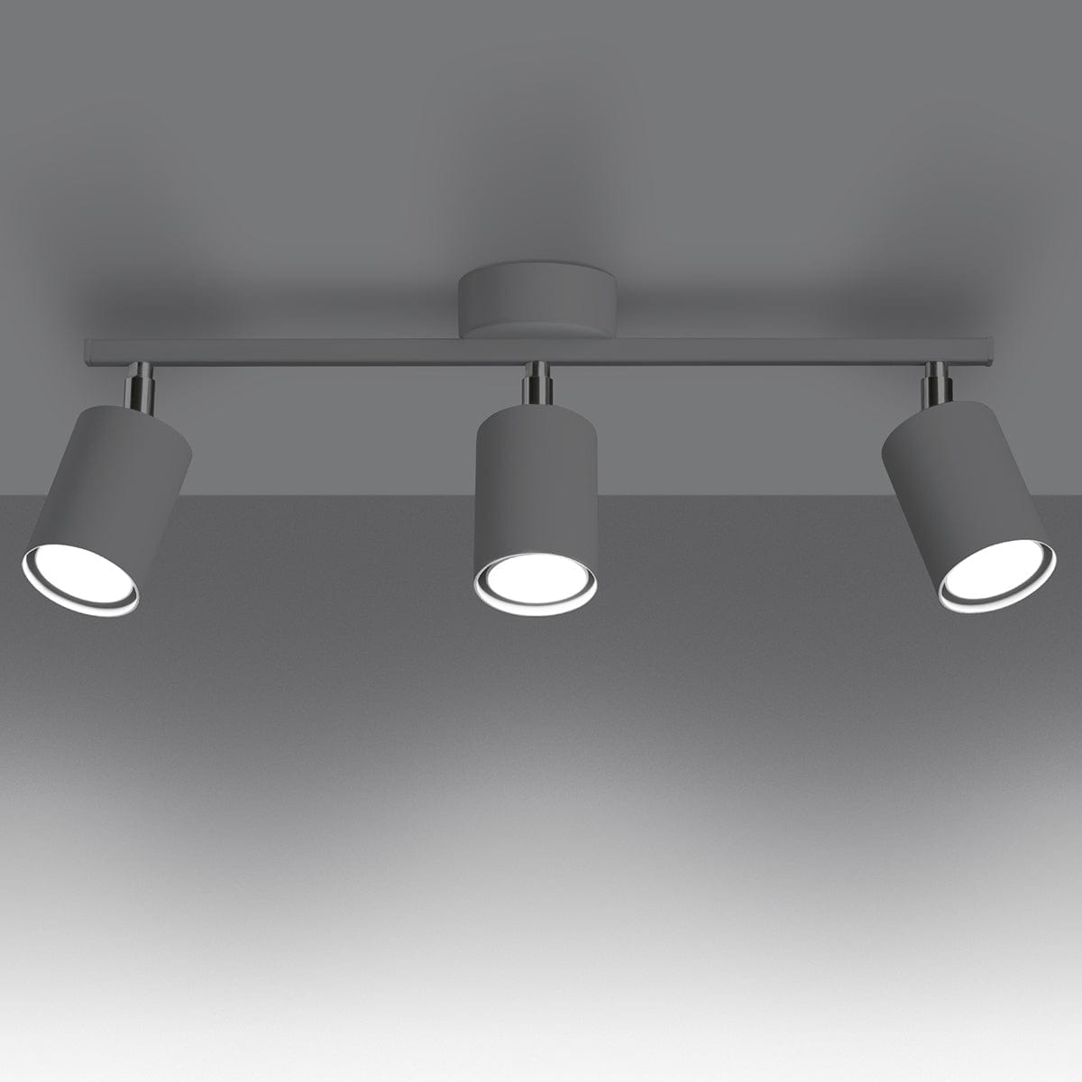 LEMMI Taklampa 3 Vit - Minimalistisk Design - LED Modul - Justerbar Belysning - 5-års Garanti - Högkvalitativ Metall