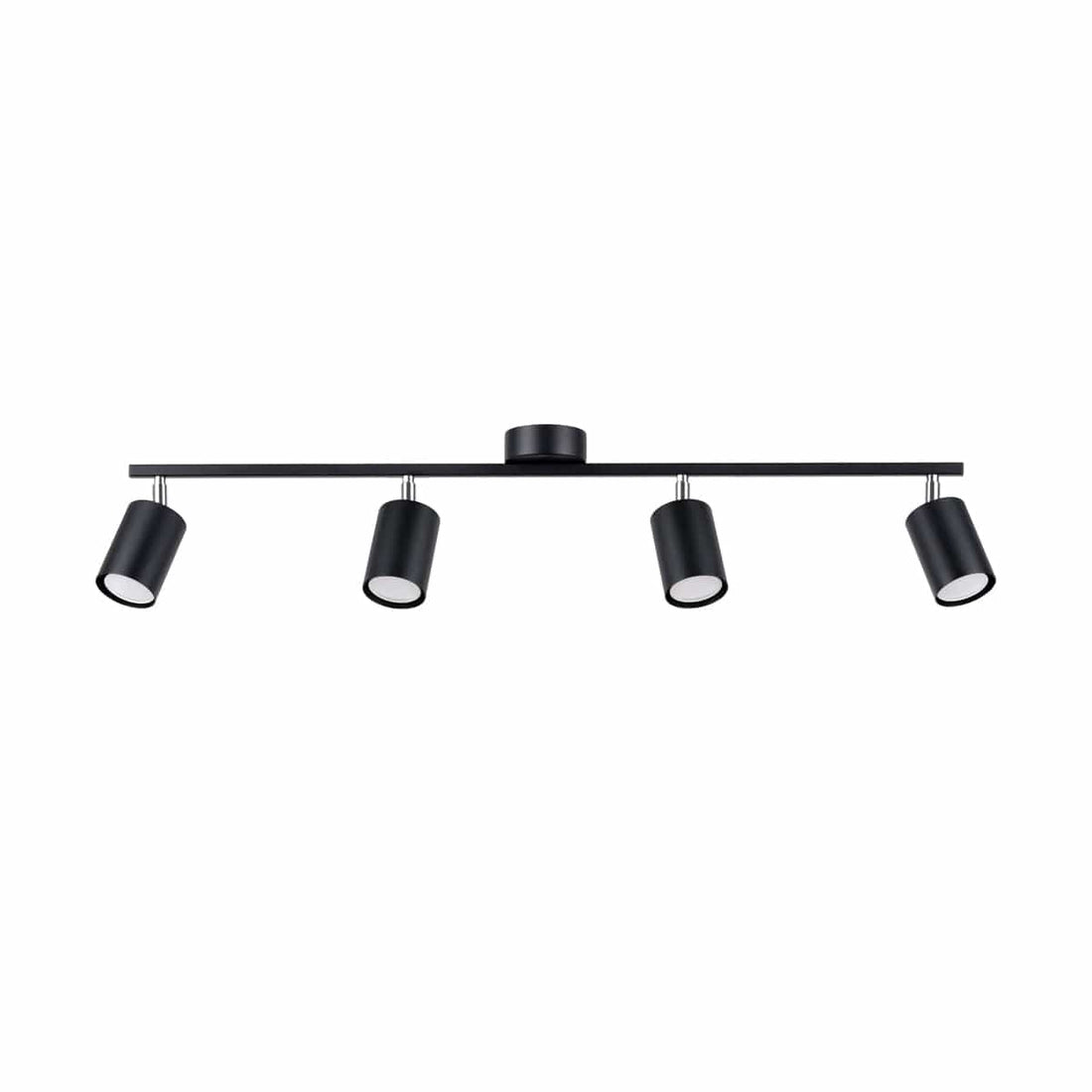 LEMMI Taklampa 4 L Svart - Minimalistisk Design - Justerbar Ljusvinkel - Smart Glödlampa Kompatibel - Lätt Att Rengöra - Funktionell Belysning