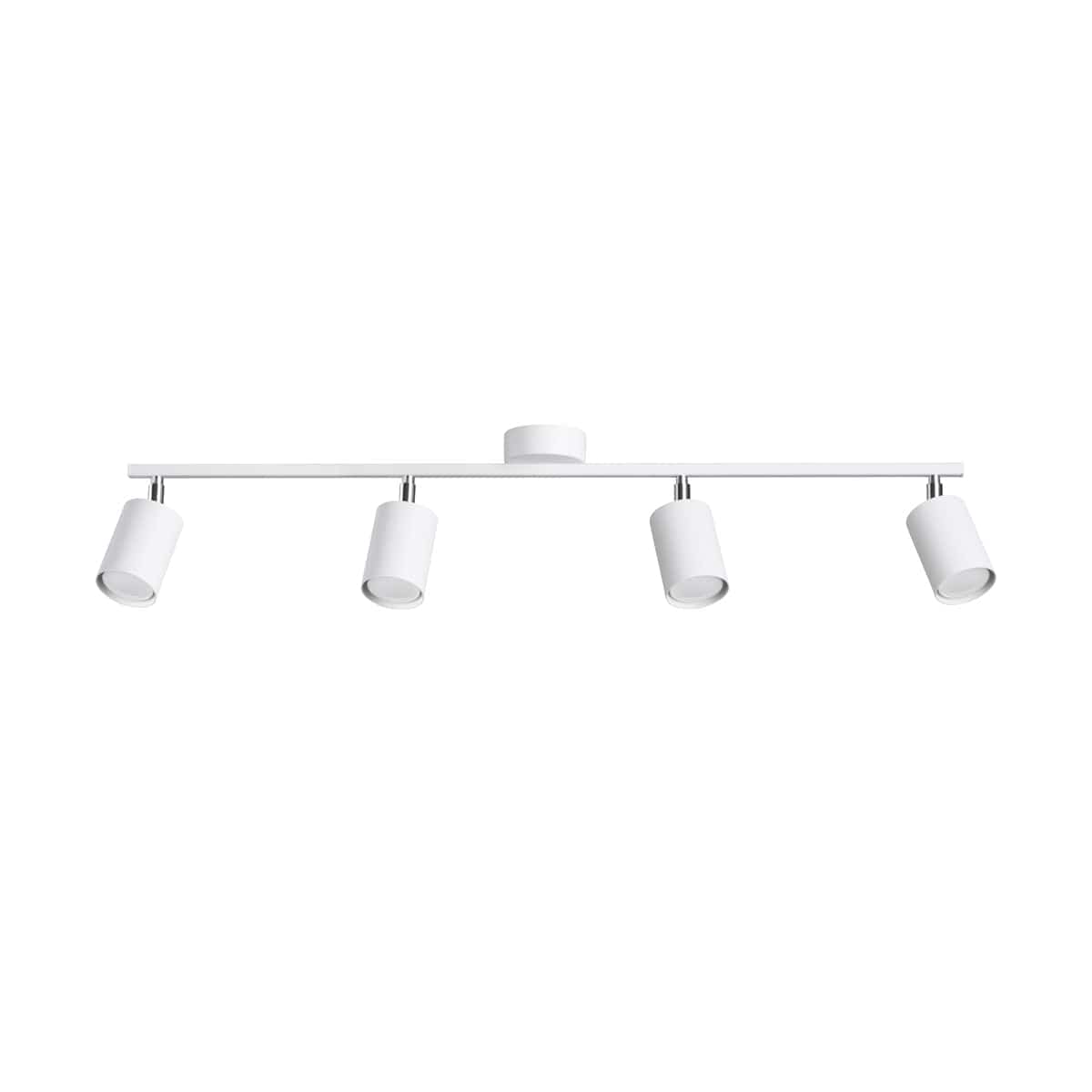 LEMMI Taklampa 4 L Vit - Minimalistisk Design - Justerbar Ljusvinkel - Smart Bulb Kompatibel - Lätt att Rengöra - Funktionell Belysning
