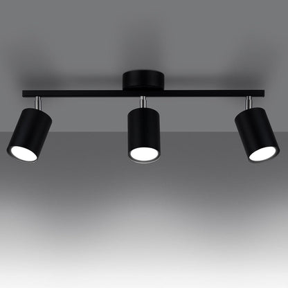 LEMMI Taklampa - Svart Minimalistisk Design - LED Modul - Justerbar Belysning - 5-års Garanti - Högkvalitativ Metall