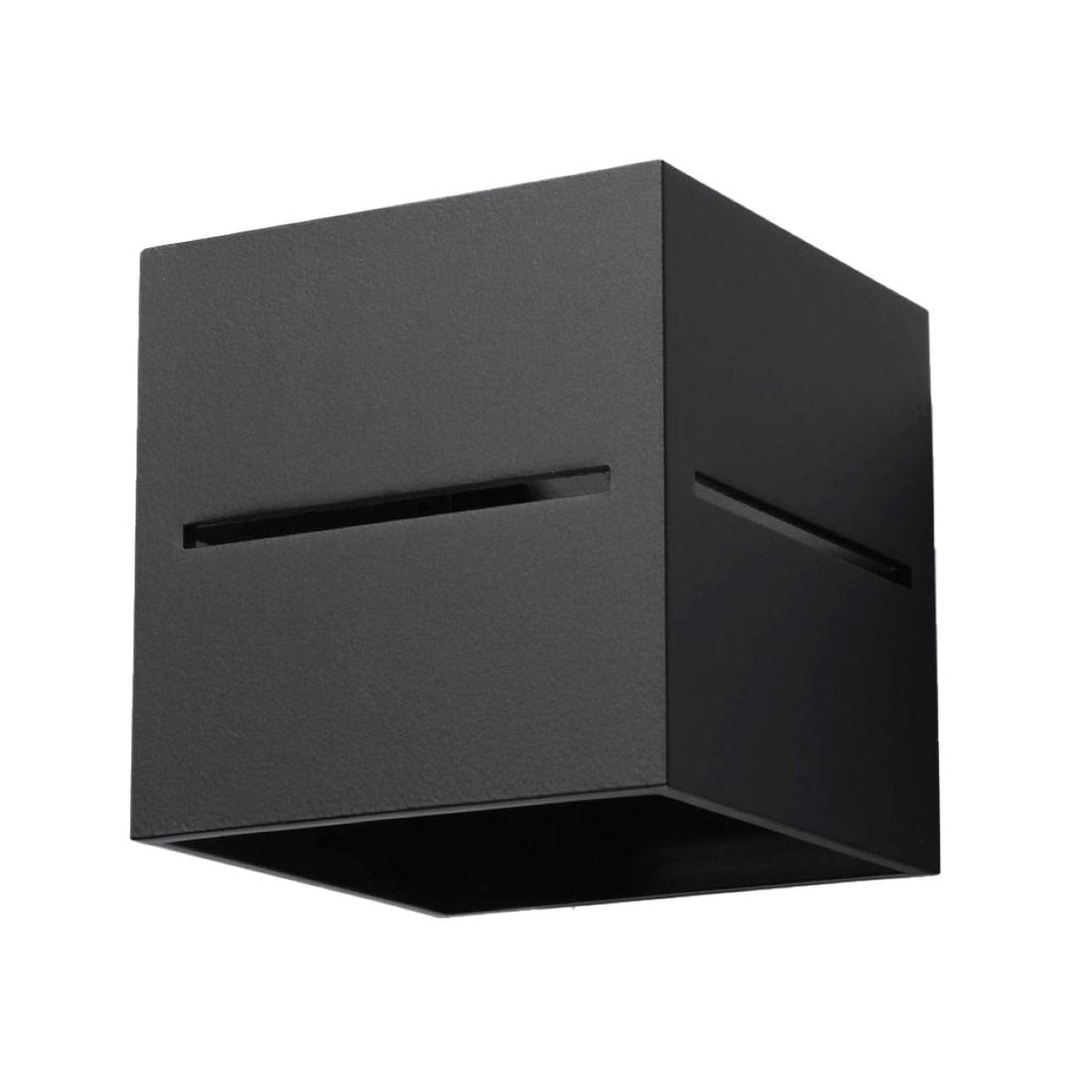 Lobo svart vägglampa - Minimalistisk aluminiumdesign - G9-sockel - 10x12x10 cm