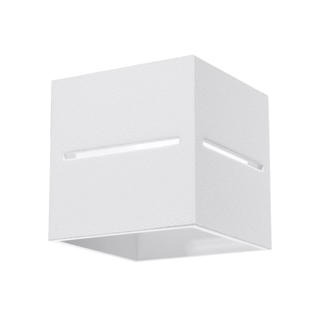 Lobo Vit Vägglampa - Minimalistisk Aluminiumdesign - G9 Sockel - 10x12x10 cm