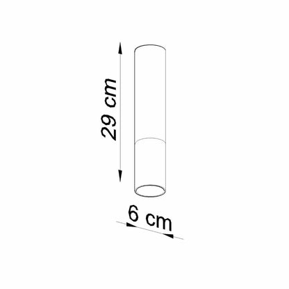 LOOPEZ Taklampa Svart/Koppar - Modern Spot Light - Lätt att rengöra - Utbytbart GU10-lampor - Universellt monteringssystem - Tidös design
