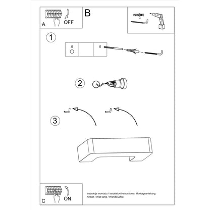 Magnet Keramisk Vägglampa - Trendig - Innovativ Design - Modern Belysningslösning