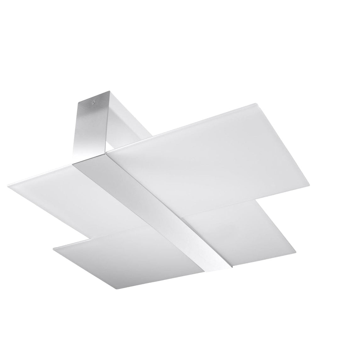 Massimo Taklampa - Krom &amp; Vit - E27 Max 15W - Modern Skandinavisk Design