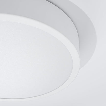 Onyx 30 Taklampa Vit LED 3000K - Rund Takplafond - Enkelt och Elegant Design - Lätt att Rengöra - Mjuk och Diffuserad Ljus - Minimalistisk Stil