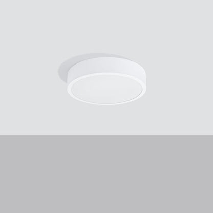 Onyx 30 Taklampa Vit LED 3000K - Rund Takplafond - Enkelt och Elegant Design - Lätt att Rengöra - Mjuk och Diffuserad Ljus - Minimalistisk Stil