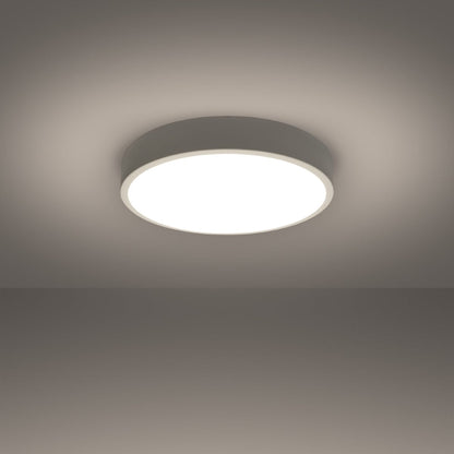Onyx 40 Taklampa Vit LED 3000K - Rund Takplafond - Enkelt och Eleganta Design - Lätt att Rengöra - Mjuk och Diffuderad Ljus - Minimalistisk Stil