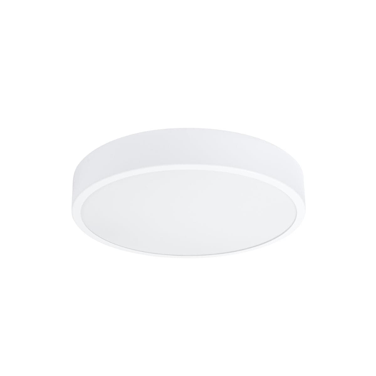 Onyx 40 Taklampa Vit LED 3000K - Rund Takplafond - Enkelt och Eleganta Design - Lätt att Rengöra - Mjuk och Diffuderad Ljus - Minimalistisk Stil