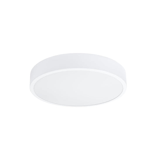 Onyx 40 Taklampa Vit LED 3000K - Rund Takplafond - Enkelt och Eleganta Design - Lätt att Rengöra - Mjuk och Diffuderad Ljus - Minimalistisk Stil