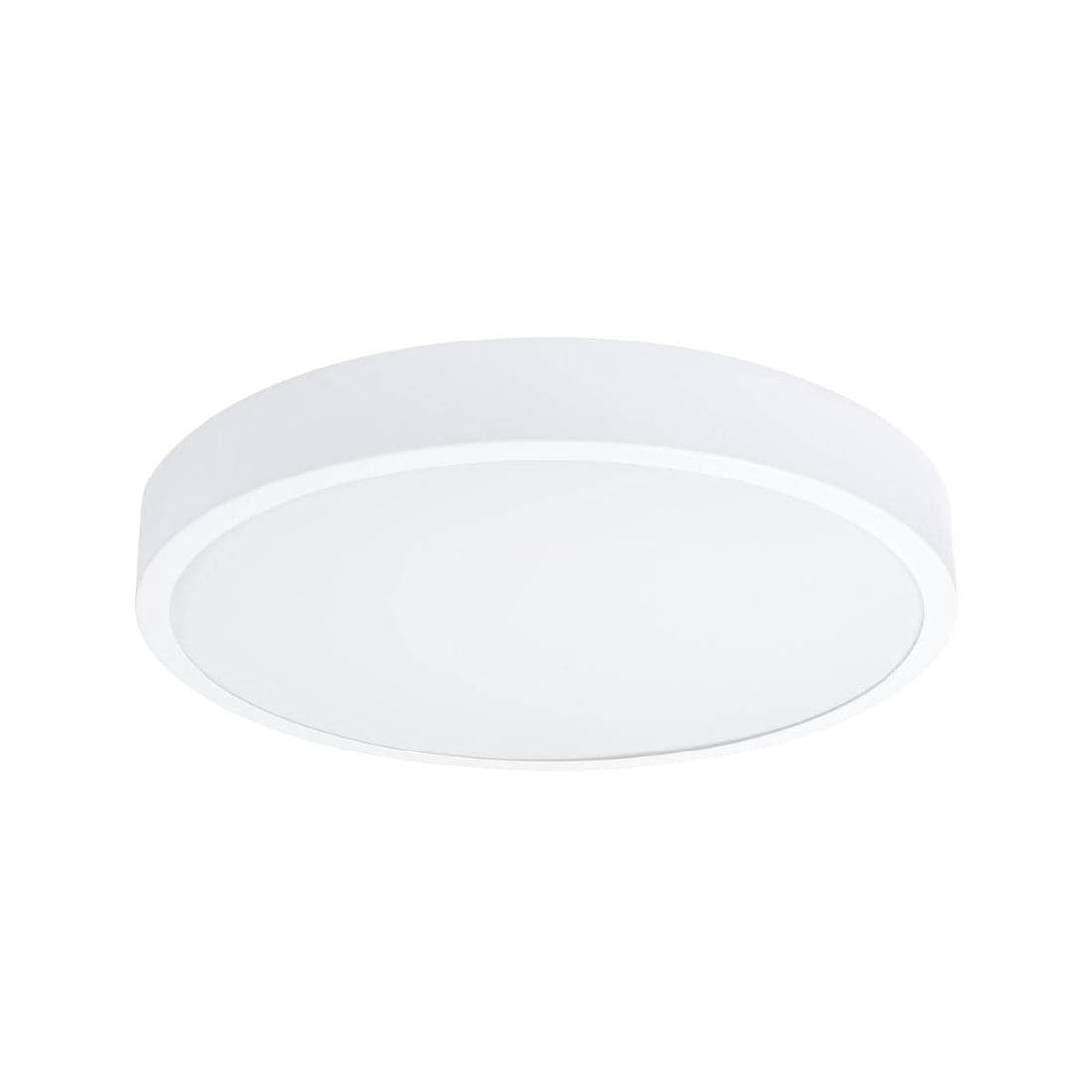 Onyx 50 Taklampa Vit LED 3000K - Rund Takplafond - Enkel och Elegant Design - Lätt att Rengöra - Mjuk och Diffuserad Ljus - Minimalistisk Stil
