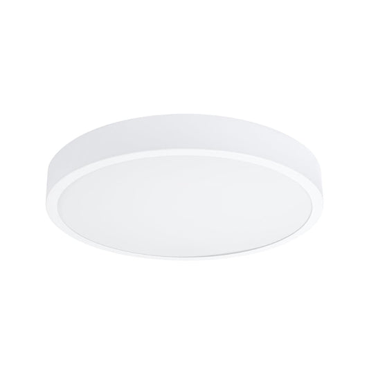 Onyx 50 Taklampa Vit LED 3000K - Rund Takplafond - Enkel och Elegant Design - Lätt att Rengöra - Mjuk och Diffuserad Ljus - Minimalistisk Stil