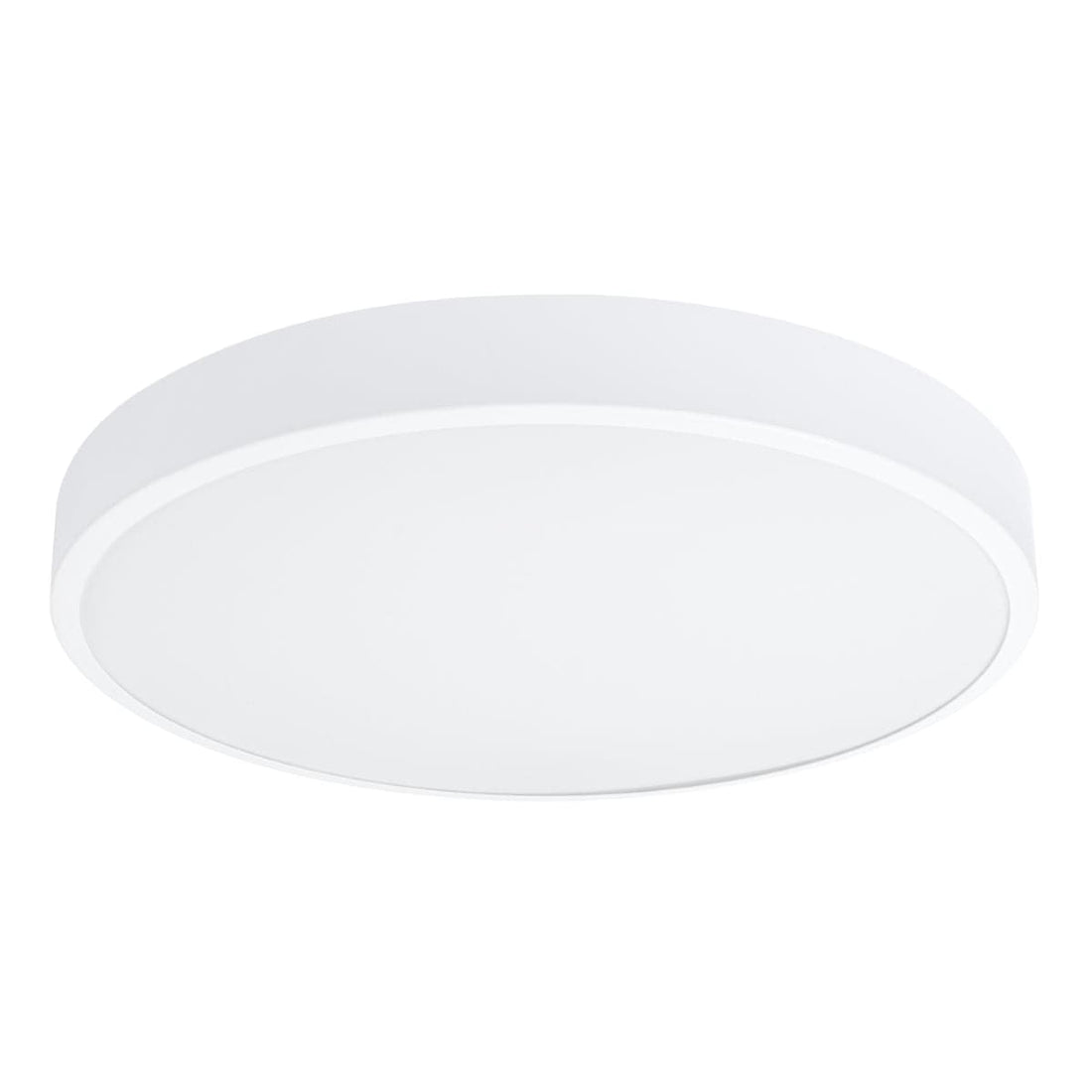Onyx 60 Taklampa Vit LED 3000K - Rund Takplafond - Enkel och Elegant Design - Lätt att Rengöra - Mjuk och Diffunderad Ljus - Minimalistisk Stil
