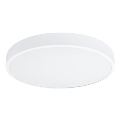 Onyx 60 Taklampa Vit LED 3000K - Rund Takplafond - Enkel och Elegant Design - Lätt att Rengöra - Mjuk och Diffunderad Ljus - Minimalistisk Stil