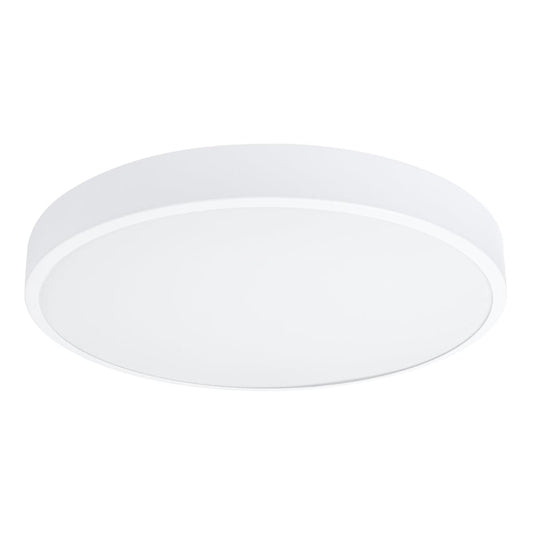 Onyx 60 Taklampa Vit LED 3000K - Rund Takplafond - Enkel och Elegant Design - Lätt att Rengöra - Mjuk och Diffunderad Ljus - Minimalistisk Stil