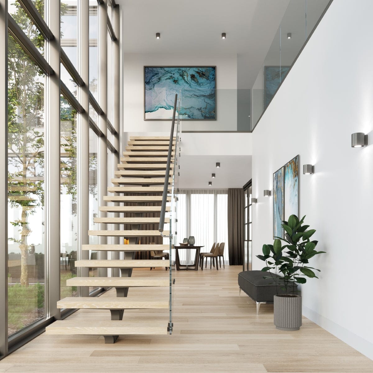 ORBIS Taklampa 1 Antracit - Minimalistisk Downlight Design - Lätt att Rengöra - Snabb och Praktisk Installation - Hög Hållbarhet - Utbytbart GU10 Glödlampor - Flera Färg- och Texturalternativ