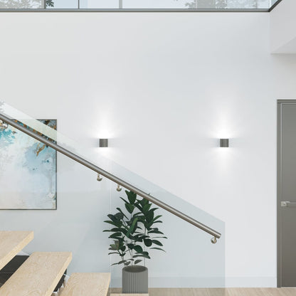 ORBIS Taklampa 1 Antracit - Minimalistisk Downlight Design - Lätt att Rengöra - Snabb och Praktisk Installation - Hög Hållbarhet - Utbytbart GU10 Glödlampor - Flera Färg- och Texturalternativ