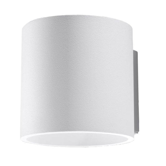 Orbis Vit Tak- och Vägglampa - Cylindrisk Modern Design - Minimalistisk Belysning
