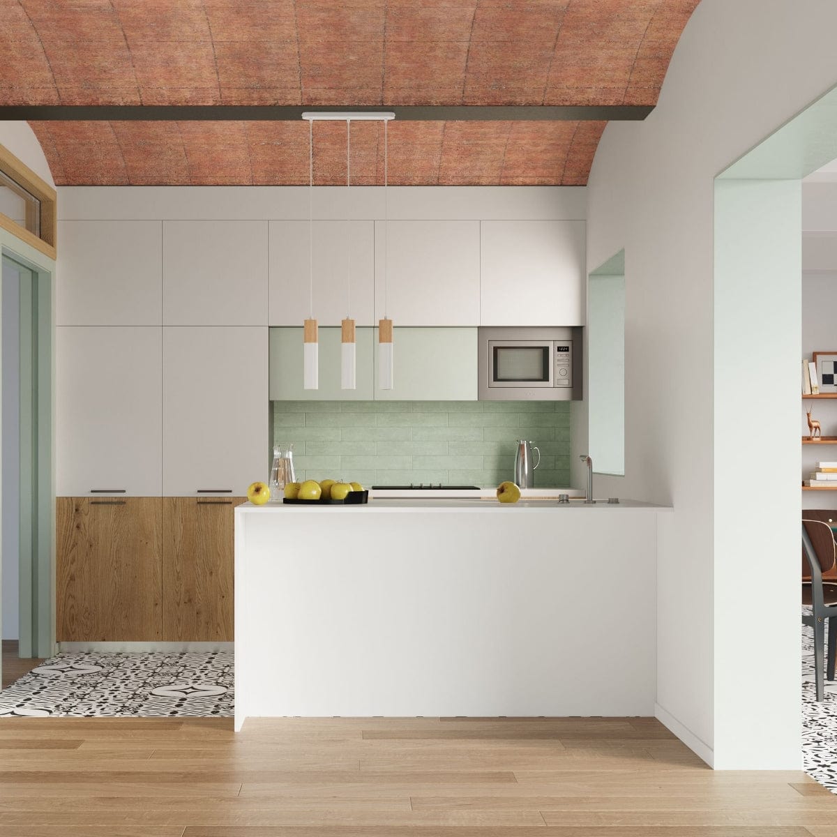 PABLO Taklampa Vit - Modern Spotlights - Utbytbara GU10-lampor - Lätt att rengöra - Snabb installation - Elegant med trädetalj