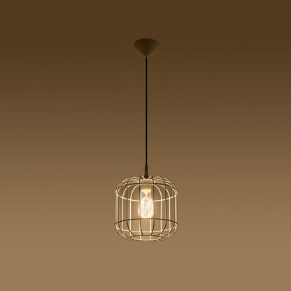 Pendellampa Celta Vit - Modern Geometrisk Design - Justerbar Hänghöjd - Utbytbar E27-lampa - Elegant och Mångsidig Belysningslösning