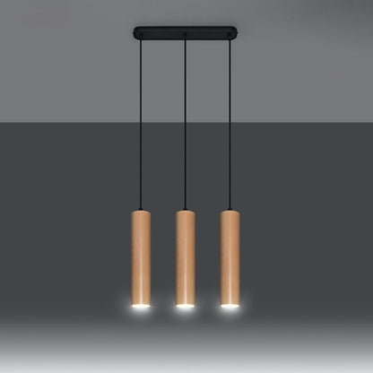 Pendant lamp wood Lino Skandinavisk Design GU10