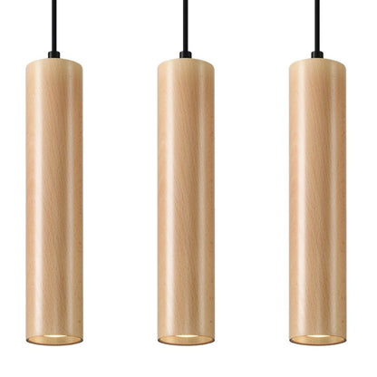 Pendant lamp wood Lino Skandinavisk Design GU10