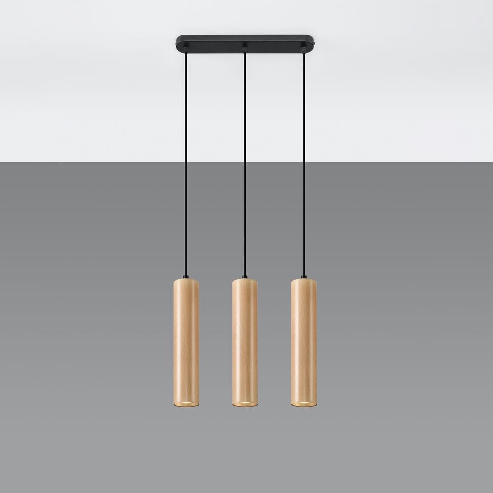 Pendant lamp wood Lino Skandinavisk Design GU10