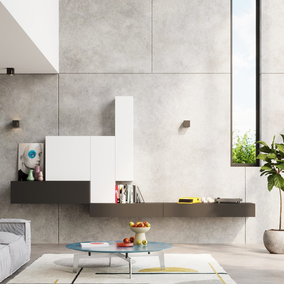 PIXAR Taklampa - Svart - Modern Aluminiumdesign - Perforerad Skärm - Utbytbart G9 Lampa - Futuristisk Belysning - Lätt Montering på Yta