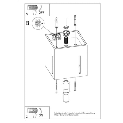 PIXAR Taklampa - Svart - Modern Aluminiumdesign - Perforerad Skärm - Utbytbart G9 Lampa - Futuristisk Belysning - Lätt Montering på Yta