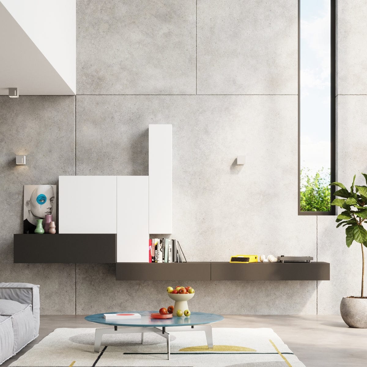 PIXAR Taklampa - Grå - Modern Aluminiumdesign - Perforerad Skärm - Bytbara G9-lampor - Futuristisk Belysning - Enkel Ytmontering