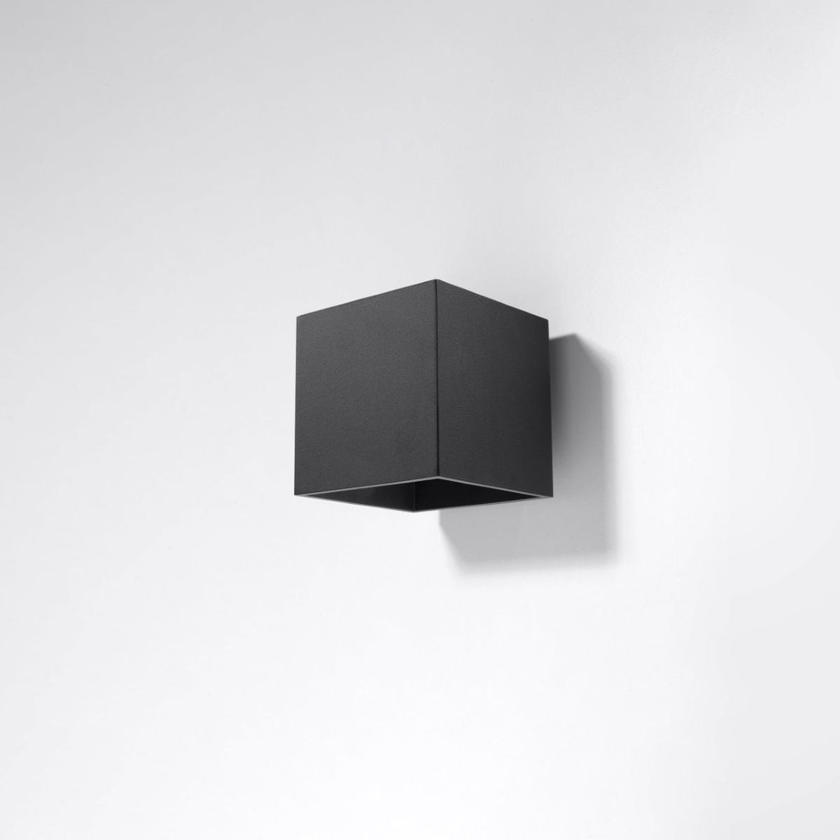 Quad Black Wall Lamp - G9 Light - Aluminum - Modern Stil - 10x12 cm