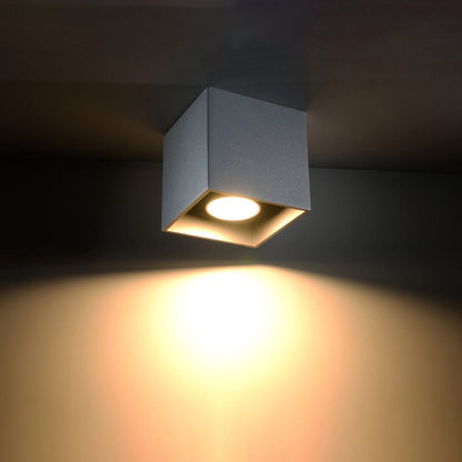 Quad Gray Aluminum Taklampa - Modern Stil - Justerbar Belysning - LED Kompatibel