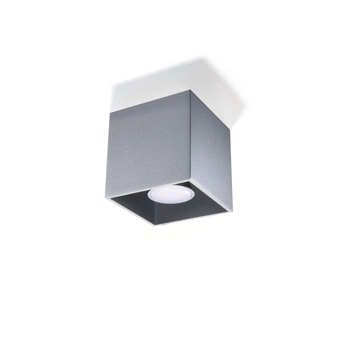 Quad Gray Aluminum Taklampa - Modern Stil - Justerbar Belysning - LED Kompatibel