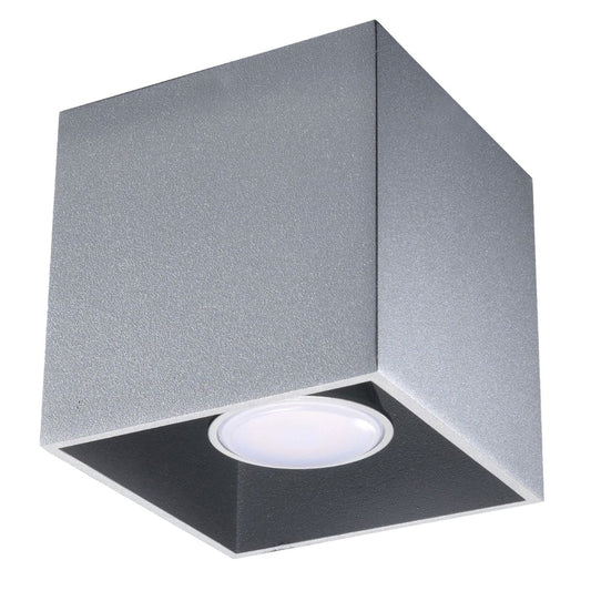 Quad Gray Aluminum Taklampa - Modern Stil - Justerbar Belysning - LED Kompatibel