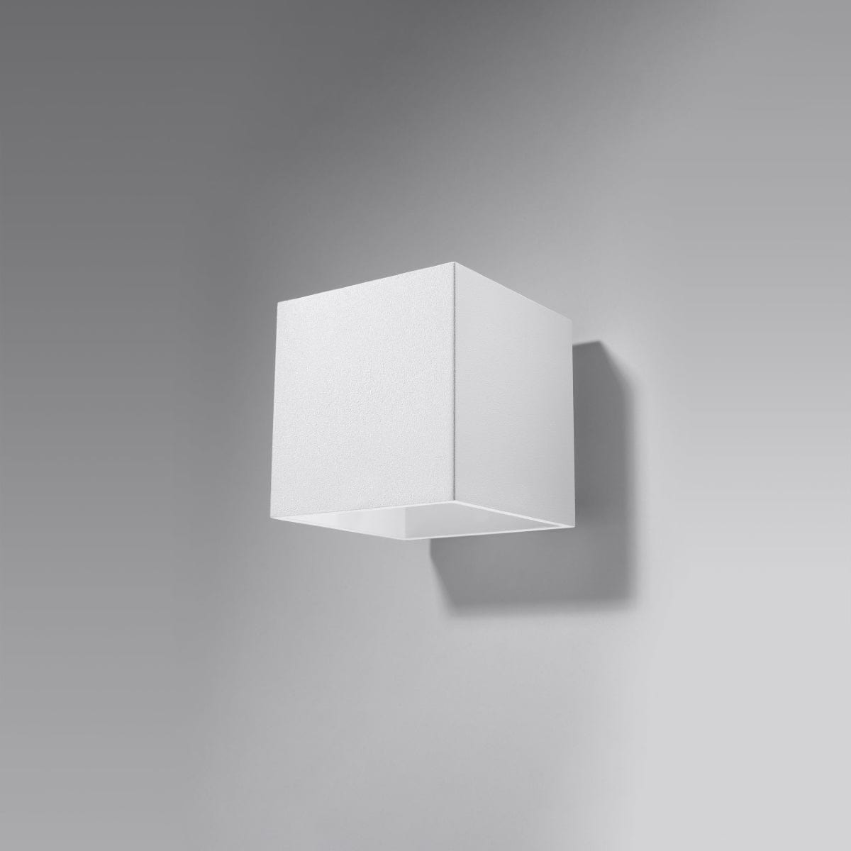 Quad White Wall Lamp - G9 Ljus - Aluminium - Modern Design - 10x12 cm