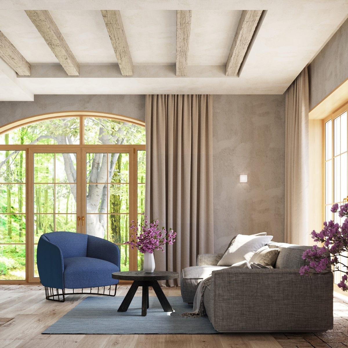 Rico Taklampa - Vit Glas Skärm - G9 LED Fäste - Minimalistisk Design