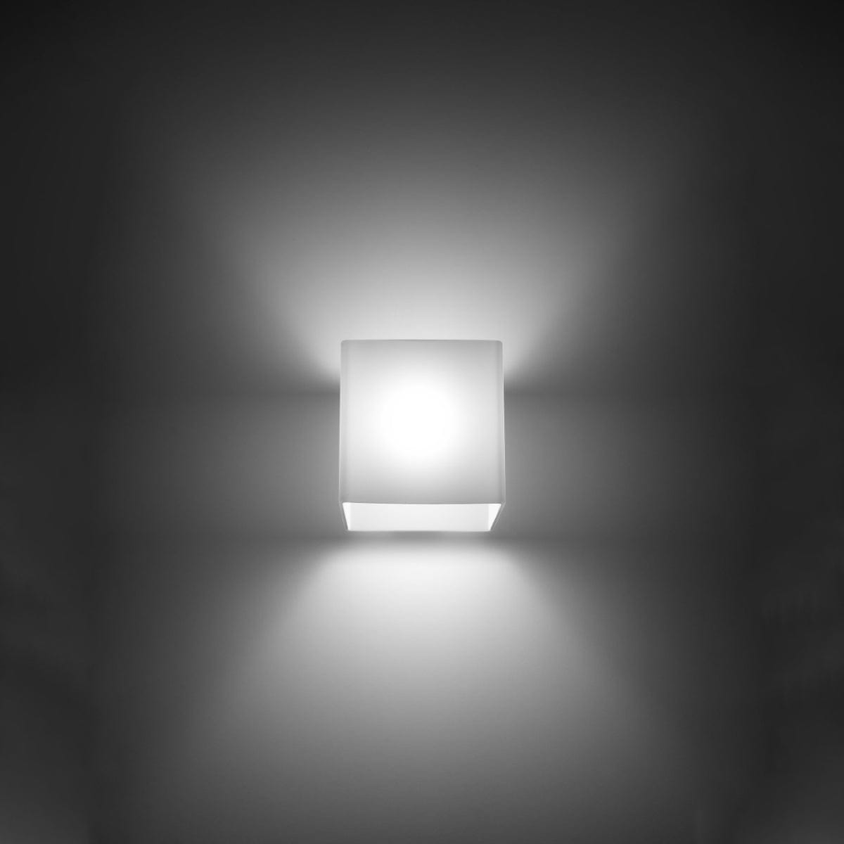 Rico Taklampa - Vit Glas Skärm - G9 LED Fäste - Minimalistisk Design