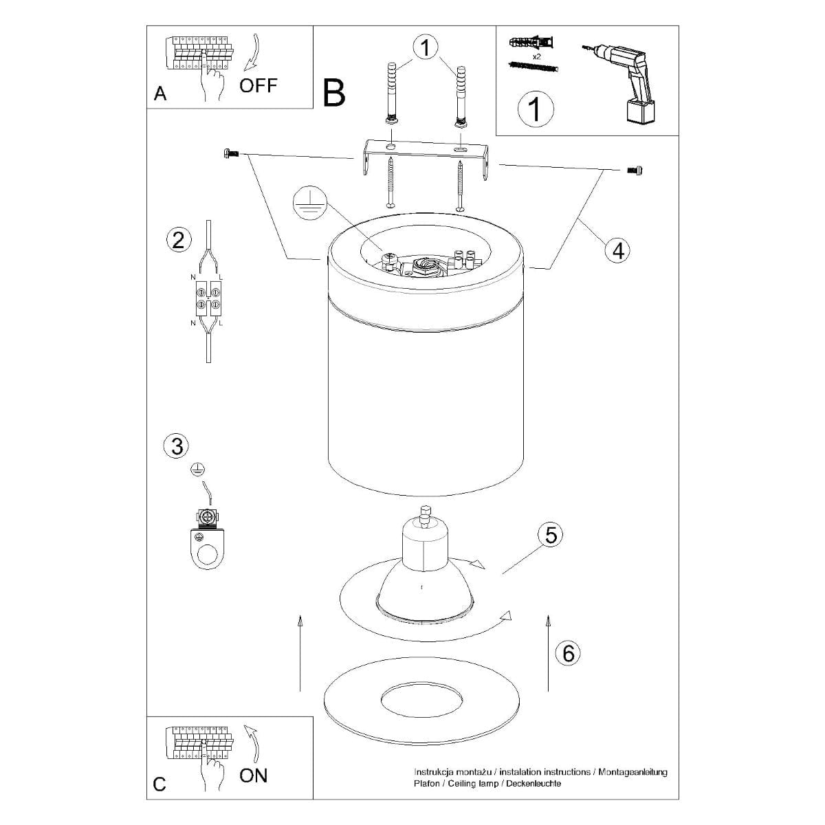 RIF Taklampa Vit - Elegant Design - Naturlig Träfinish - Mjuk LED-ljus - Energibesparande - Idealisk för Vardagsrum och Kontor