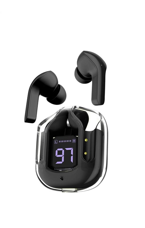 SONICPULSE – Trådlösa Bluetooth-hörlurar med LED-display och djup basljud