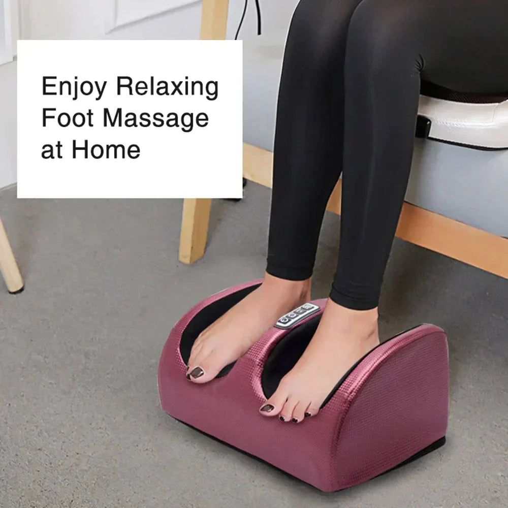 SOOTHESTEP - Lyxig Shiatsu fotmassageapparat med värmefunktion