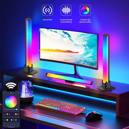 LED-ljusrör med musik synk-kontroll