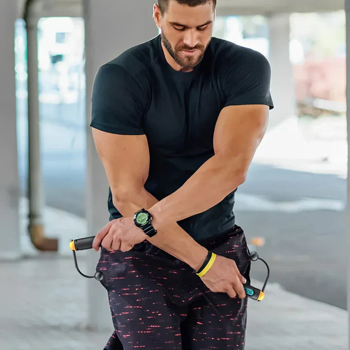 Trådlös fitness-hopprep